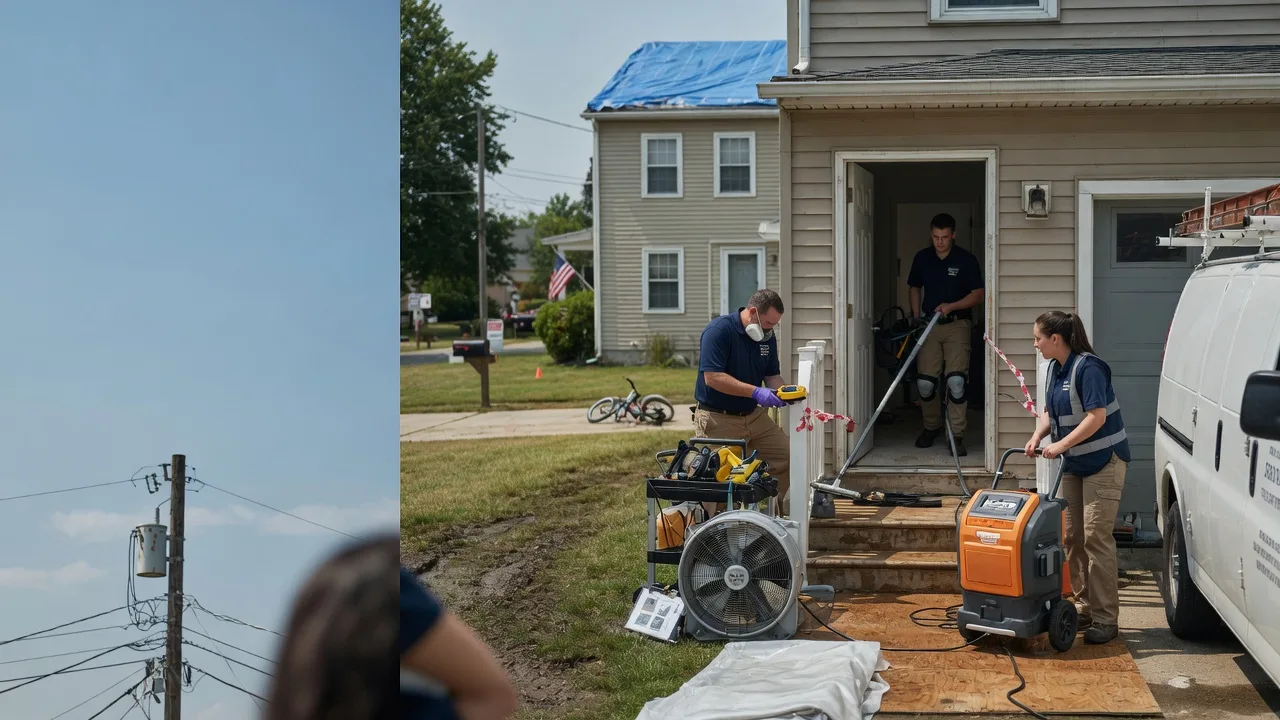 Water Damage Repair in Wausaukee, WI near me